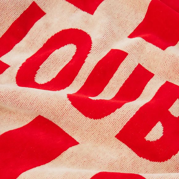 Christian Louboutin cotton-terry towel [LOUBI ON THE BEACH] - Picture 3 of 4